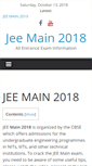 Mobile Screenshot of jeemain.info